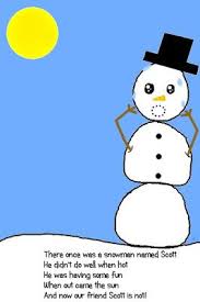 Nothing But Limericks Winter Limericks For Kids A Snowman Named Scott Limerick For Kids Poetry For Kids Kids Poems