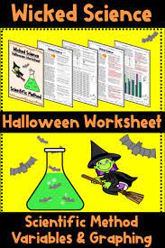Scientific Method Worksheet Halloween Variables Graphing Scientific Method Scientific Method Worksheet Halloween Science