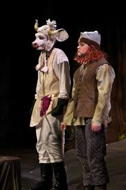 Milky White And Jack Into The Woods Prosthetic Makeup By Nicholas Walker Cow Costume Costumes Into The Woods Musical