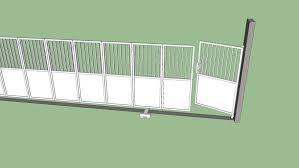 Pagar minimalis,pintu minimalis dan traliss minimalis. Pagar Lipat Folding Gate Minimalis 3d Warehouse