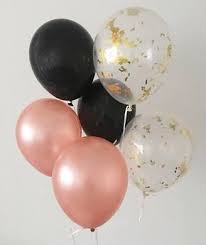 18th Birthday Black And Rose Gold Themed Party Pin On Bachelorette