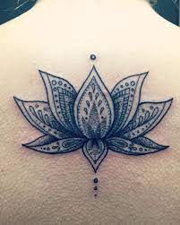 Lotus Flower Tattoo With Dot Work Original Tattoos Tattoos Tattoos With Meaning