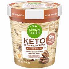 Is aldi's keto ice cream really keto friendly? Simple Truth Butter Pecan Keto French Ice Cream 16 Fl Oz Kroger