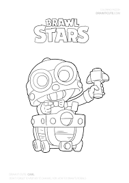 Print the unique amber brawl stars coloring pages for free in a4 format. Brawl Stars Coloring Pages Sally Leon Coloring And Drawing
