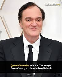 In a new interview, director Quentin Tarantino didn't mince words —  claiming The Hunger Games is basically a remake of the older film Battle  Royale. He calls it a blatant copy and