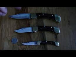 Buck Knife Comparison