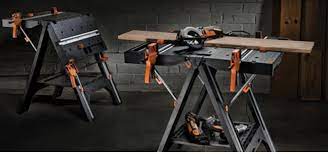 Foldable flameproof steel welding table with adjustable tilt top: 7 Best Portable Folding Workbenches 2021 Reviews Luxury Home Remodeling Sebring Design Build