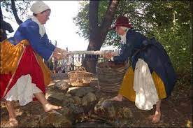 Wringing Out The Wash Plimoth Laundry Pilgrim