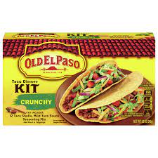 Cook about 10 minutes, rotating packet 1/2 turn after 5 minutes, until fish flakes easily with fork. Save On Old El Paso Taco Dinner Kit Crunchy 12 Ct Order Online Delivery Stop Shop