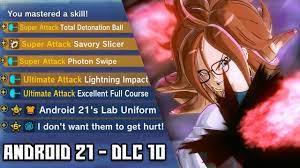 The remaining 3 (android 21, goku ssgss, . How To Unlock Android 21 S Supers Ultimate Clothes And Supersoul Dlc 10 Dragonball Xenoverse 2 Youtube