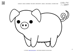 For even more image related to the one given above you could browse the below related images segment at the end of the page or simply browsing by category. Coloring Page Cute Pig Sow Color Picture Of Pig