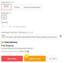 How long is standard shipping where you are? Aliexpress Germany Essential Buyers Guide 2021