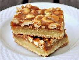 Salted Cashew Caramel Bars Recipe