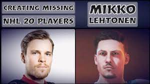 Find mikko lehtonen stats, teams, height, weight, position: Mikko Lehtonen Nhl 20 21 Tutorial Youtube