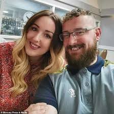 Boyfriend eager to help his partner with her hair colour and ended up with  black hands