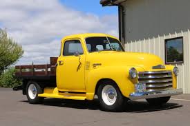 Image result for Diamond Yellow 1950 Truck