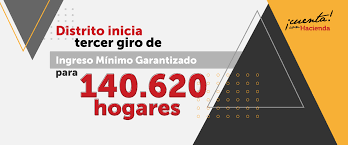 Sobre cómo se diferenciaría esta idea al ingreso mínimo garantizado que comenzó a implementar el gobierno en 2020 y que funciona como complemento del sueldo mínimo. 140 620 Hogares Pobres De Bogota Recibiran Nuevo Giro De Ingreso Minimo Garantizado Secretaria Distrital De Hacienda