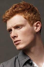 Straight medium side swept red hair. Short Curly Ginger Hair Men Novocom Top
