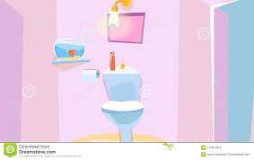 bathroom sink cartoon stock