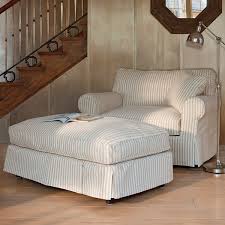 Friday Stripe Slipcovered Chair And A Half Jcpenney Slipcovers For Chairs Accent Chairs For Living Room Chair And A Half