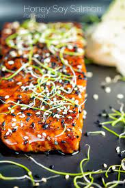 Simple salmon, packed with flavor and essential nutrients. Honey Soy Salmon Quickly Pan Fried Krumpli