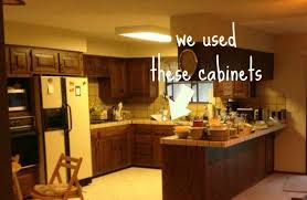 Scrape any residual adhesive off the old slabs, grind any old epoxy from the seam line and reinstall. Here S A Brilliant Way To Upcycle Your Old Kitchen Cabinets