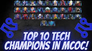 › seatin mcoc champion tier list. Top 10 Tech Champions In Mcoc In December 2020 Marvel Contest Of Champions Youtube