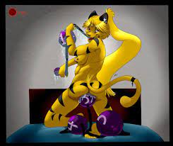 Furry anal beads