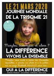 Wednesday, april 21 on orders over $25.00 shipped by amazon. Journee Mondiale De La Trisomie 21 C Est Le 21 Mars 2020