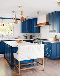 36 Cast Iron High Back Farmhouse Sink Blue Kitchen Cabinets White Modern Kitchen Kitchen Remodel
