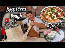 How To Make Best Pizza Dough For Your Business Full Recipe Biga Youtube Best Pizza Dough Recipes Good Pizza
