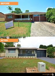 Facade Renovation See More Exciting Projects At Www Renovatingforprofit Com Au House Paint Exterior Facade House Home Exterior Makeover