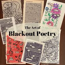 Learn all about limerick poems! The Art Of Blackout Poetry Teachkidsart