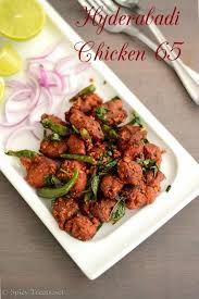 Hyderabadi Chicken 65 Recipe Andhra Style Chicken 65 Spicy Chicken Appetizer Recipe Chicken Appetizer Recipes Chicken Appetizers Appetizer Recipes