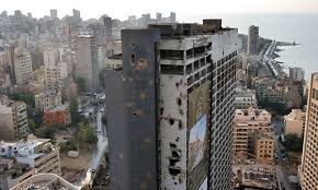 Beirut S Bullet Riddled Holiday Inn A History Of Cities In 50 Buildings Day 28 Holiday Inn Lebanese Civil War Beirut