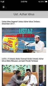 Ustaz azhar idrus kuliah pagi jumaat perdana 19 februari 2016. Ustaz Azhar Idrus For Android Apk Download