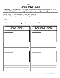 Maybe you would like to learn more about one of these? Drawing Living Nonliving Worksheet Have Fun Teaching