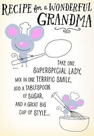 Sweet Birthday Message For Grandma Recipe For A Wonderful Grandma Birthday Card In 2020 Grandma Birthday Card Birthday Wishes For Grandma Grandma Cards