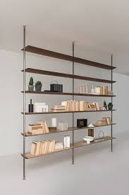Floor Ceiling Mounted Bookcase Sailor By Living Divani Design David Lopez Quincoces Divani Design Floor To Ceiling Bookshelves Bookshelf Design