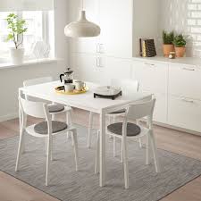 Melltorp Janinge Table And 4 Chairs White White Ikea Weisse Stuhle Ikea Tisch