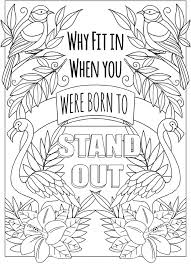 The statement on this intricately designed children's or adult coloring page is a reminder that we can only move forward and succeed when we embrace the possibilities. Coloring Inspirational Words