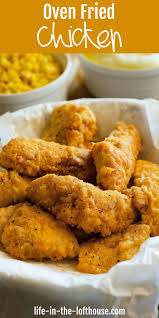 A touch of brown sugar in the seasoning which makes the chicken sweat while it bakes so it. Oven Fried Chicken Recipe