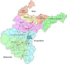Niederösterreich, österreichisches bundesland, verzeichnis ✔ der niederösterreichischen bezirke mit informationen zu gemeinden, ortschaften, straßen, postleitzahlen. Das Industrieviertel N O Schlot At
