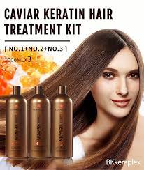 Apart from keratin, the original formula that was developed in brazil contains formaldehyde which when combined with the keratin. Brazilian Blow Dry Hair Treatment Keratin Hair Salon Blowout Therapy Straighten Good For Thin Hair Complex Shampoo Conditioner Hair Scalp Treatments Aliexpress