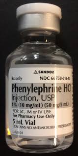Image result for Intravenous Phenylephrine