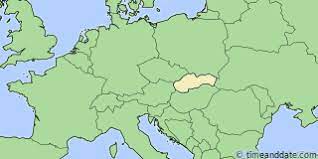 Time Zones In Slovakia