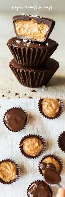 Pumpkin Chocolate Cups Lazy Cat Kitchen Recipe Sweet Treats Recipes Dessert Recipes Easy Vegan Desserts