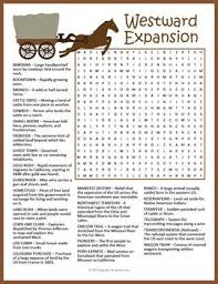 No Prep Westward Expansion Word Search Puzzle Worksheet Activity Westward Expansion Activities Westward Expansion Westward