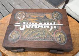 Jumanji 1 1 Scale Wooden Board Game Prop Replica By Atticreplicas Wooden Board Games Board Games Jumanji Board Game