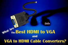 Although hdmi cables have restriction on length, the image quality will not degrade over a long cable run (subject to. What Are The Best Hdmi To Vga And Vga To Hdmi Cable Converters